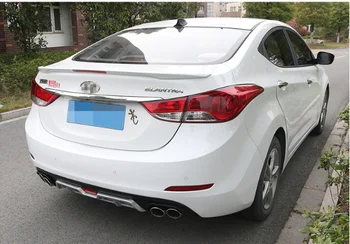 Už Elantra Galinis spoileris ABS Galinio Buferio Difuzorius Buferių apsaugos Hyundai Elantra Po 