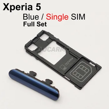 Aocarmo Sony Xperia 5 / X5 / J8210 J9210 Vieną Dual SIM Tray Lizdą 
