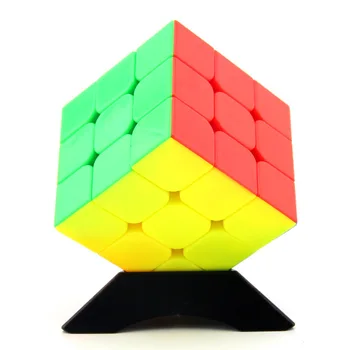 YONGJUN YJ Ruilong Stickerless 3x3x3 Magic Cube Greičio Įspūdį 3*3 Greičio Kubo Švietimo Magico Cubo švietimo Žaislai, Dovanos 55mm