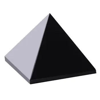 Kambarį Gamtos Atvykimo Dvasios Energijos Juodasis Obsidianas Piramidės Krištolo Apsaugos Gijimo Namų Stalo Apdailos Fengshui