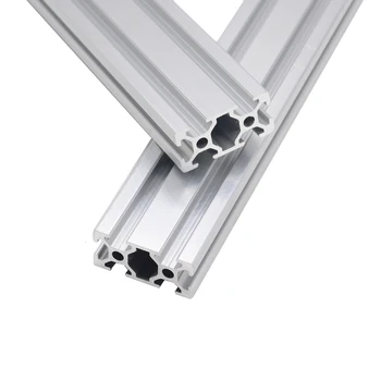 4pcs/daug 2040 Aliuminio Profilio Europos Standartą Anoduoto Linijinis Geležinkelių Aliuminio Profilio 2040 Ekstruzijos 2040 CNC 3D Spausdintuvo Dalys