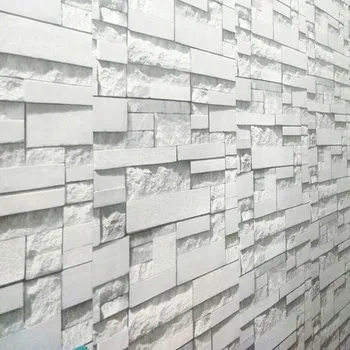 Sienos popieriaus PVC lipni vandeniui sienos popieriaus 3D roko plytų sienos fone valgomasis gyvenamasis kambarys apdailos siena lipdukas