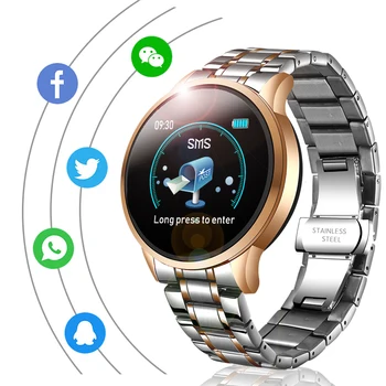 LIGE 2020 Naujas Smart Watch Vyrų Sporto Daugiafunkcį Širdies ritmas, Kraujo Spaudimo monitorius Vandeniui Smartwatch Informacija Priminimas