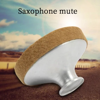 Sax Tenoras Išjungti Šviesos Svorio Aliuminio Saksofonas Dampener Išjungti Tyla Sax Praktikos Priedų