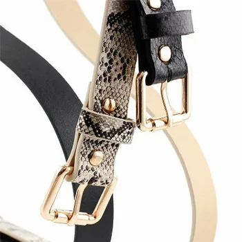 Pu Gyvatės Odos dizaino diržus moterims, aukštos kokybės ceinture femme diržas moterų cinturones para mujer 2019 105x2.3cm