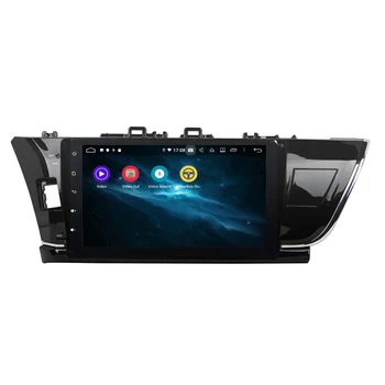 Android 9.0 DSP Automobilių GPS Navigacija radijo grotuvas Toyota Corolla -2016 kairėje Multimedijos Radijo Garso Grotuvas Headunit Ne DVD