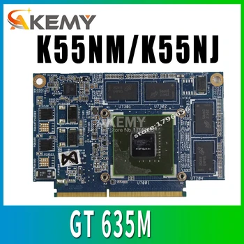 Už ASUS K55VJ K55VM Grafinė Korta GeForce GT 635M N13P-ŽLR-A1 2GB Vaizdo plokštė nemokamas pristatymas