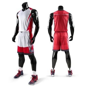 Quick Dry vyrų krepšinio mokymo džersis nustatyti tuščią kolegijos sportiniai kostiumai vaikams kvėpuojantis krepšinio megztiniai nustatyti individualų uniformos