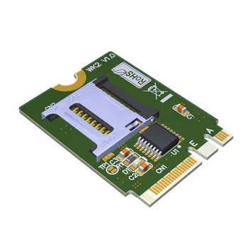 XT-XINTE už M2 NGFF Klavišą A. E WIFI Lizdas Mikro SD SDHC TF Card Reader T-Flash Kortelės M. 2 A+E Kortelės Adapterio Rinkinys