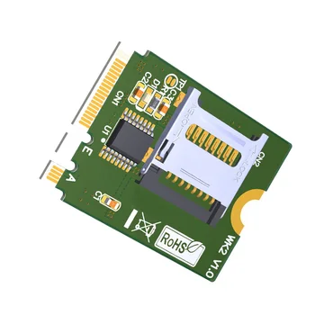 XT-XINTE už M2 NGFF Klavišą A. E WIFI Lizdas Mikro SD SDHC TF Card Reader T-Flash Kortelės M. 2 A+E Kortelės Adapterio Rinkinys