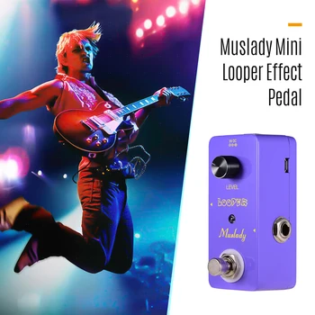 Mini Looper Efektu Pedalas Gitara Loopers Boso Linijos Pedalo Ullimited Overdubs 5 Min. Apsisukimo Laiką su USB Sąsaja