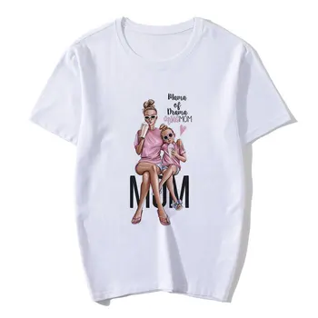 Man Patinka Mano Mama Super Motinos Diena Marškinėlius Vasarą Moterys T-shirt Harajuku Vintage Drabužių Estetinės Streetwear Estetinės 80s