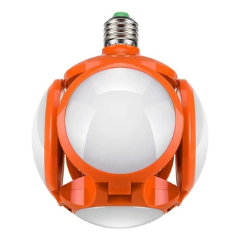 LED Futbolo Lankstymo Lemputė 40W Didelio Ryškumo Ištraukiama Lemputės Šviesos (E27)