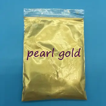 Aukštos Kokybės Žėručio perlų, Aukso milteliai Pigmento PASIDARYK pats apdailos Dažų Kosmetikos 100g/maišas,Metalo, Aukso nagų lakas