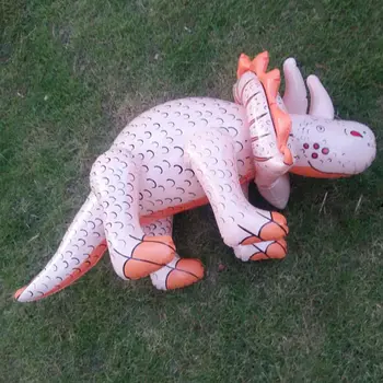Pripučiami Dinozaurų Gimtadienis Apdailos Scenos Rekvizitai Vaikų PVC Žaislas Dovanos būti naudojamas kelis kartus