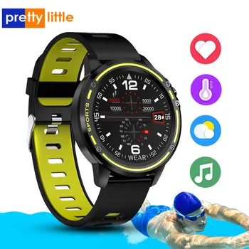 L8 Smart Watch Vyrų IP68 Vandeniui Reloj Hombre Multi-sporto režimas SmartWatch Su EKG PPG Kraujo Spaudimą, Širdies ritmą fitneso žiūrėti