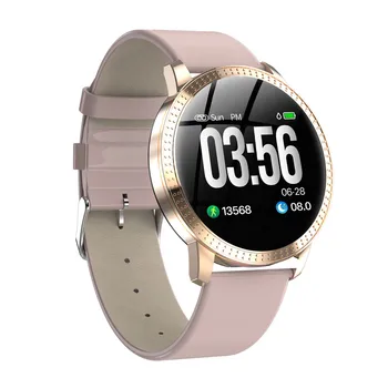 Moterų Smart žiūrėti VS V11 Q8 P68 vandeniui atsparus Grūdintas stiklas Veiklos Fitness tracker Širdies ritmo monitorius KRAŠTŲ Vyrai smartwatch CF18