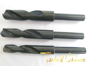 35.5 mm 36mm HSS Sumažintas Tiesiai Suku Twist Drill Bit Karka Dia 12.7 mm (1/2 colio 35.5 36