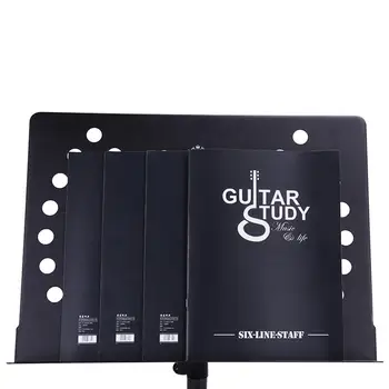 1pc 24 Puslapių Dviejų Pusių Tuščią Gitara Tablature Praktikos Knyga Guitarra Šešių Linija Pratybų sąsiuvinis