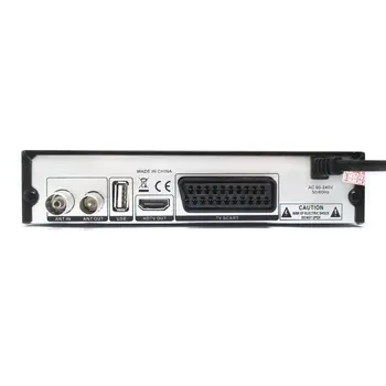 Karšto Pardavimo Europoje H. 265/HEVC MPEG-2/4 Garso HD Antžeminės Skaitmeninės Dekoderis Visiškai 1080P DVB-T2, DVB-T TV Imtuvu + USB WIFI