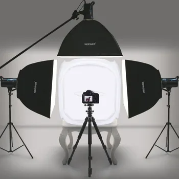 32x32 cm/80cm x80 cm Foto Studija Fotografavimo Palapinė Šviesos Sklaidos Soft Box Rinkinys su 4 Spalvų Backdrops Fotografijos