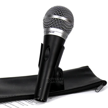Profesionalūs Dinaminiai Mikrofonai Rankinį Jungiklį Vokalinis Mikrofonas PGA PG 48 48LC PG48 PGA48 PGA48LC KTV Karaoke, Garso Maišytuvas