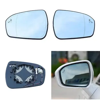 Auto Veidrodėliai Anti-Glare Blind Spot Įspėjimo Sparnas Galinis Veidrodis Stiklas Ford Mondeo 2013 2016 2017 2018