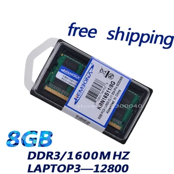 KEMBONA DDR3 8GB 1 600mhz PC3-12800 RAM DDR3 1 600mhz 8GB Visiems Plokštė SO-DIMM RAM DDR3 nešiojamas ATMINTIES Nemokamas Pristatymas