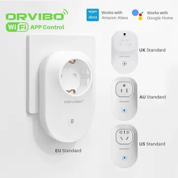 Orvibo Smart WiFi Lizdas, Maitinimo Adapteris, Skirtas WiFi Lizdas Priedai Smart Maitinimo Lizdas Smart Namų Automatikos Kontrolės PROGRAMĄ