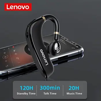 Lenovo TWS Belaidžių Ausinių Ausies Kabliuko Verslo Vienos Ausies Ausinės Bluetooth 5.0 Talpa laisvų Rankų įranga HX106 su Mic Smartfon