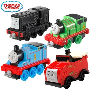 10/traukiniai Originalus Thomas Ir Draugai Traukinių lydinio surinkimo trackmaster Thomas 