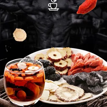 Karšto pardavimo hurbolism quinary Ženšenio Šaknų arbata nuo Maca Zizifų Mulberry Polygonatum Kinijos ožerškiai spermos gerinimo nemokamai shipp