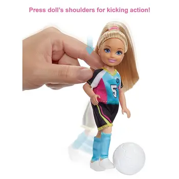 Originalias Barbie Lėlės Futbolo Žaidimų Nuotykius 
