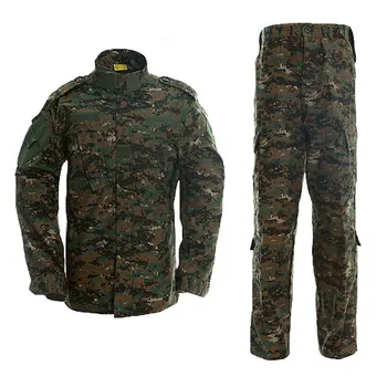 Kamufliažinis kostiumas vyrų ACU karinę uniformą kamufliažas karinių pratybų kostiumas