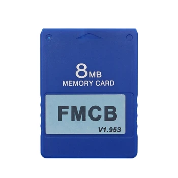 FMCB v1.953 Atminties Kortelė PS2 Playstation - 2 Free McBoot Kortelė 8 16 32 64MB 62KA