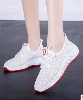Moteris, batai, sportbačiai 2020 korėjos versija visas rungtynes, atsitiktinis vasaros tinklelio bėgimo bateliai moterims