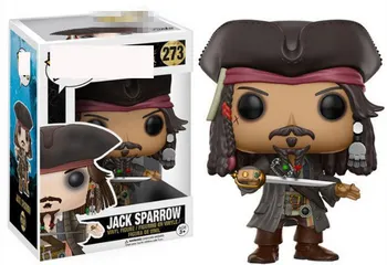Funko POP Karibų jūros Piratai Captain JACK Sparrow Salazar Elizabeth Swann Vaiduoklis Bus Turner Vinilo Veiksmų Skaičius, Žaislai