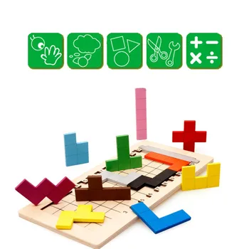 COMPUDA Žaislas Jiugong Grotelės Sudoku Žaidimas Šachmatais Suaugusiųjų Loginio Mąstymo Vaikų Educationa žaislai vaikams