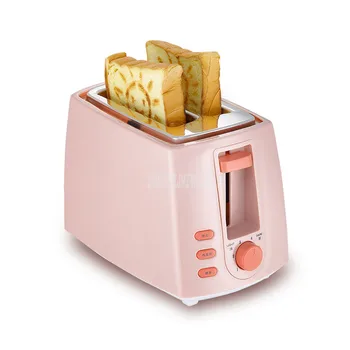 Duonos Kepimo Krosnelė Mašina, 6-Pavarų Reguliuojamas Elektros Skrudintuvas Namų Automatinė Pusryčiai Taurę Sandwich Maker Šildyti Funkcija