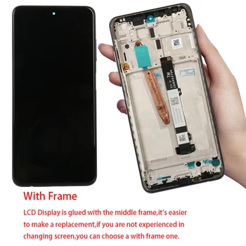 Už Xiaomi POCO X3 LCD Ekranas Aksesuaras skaitmeninis keitiklis Pakeitimo Asamblėjos Touch Ekranas Xiaomi POCO X3 X 3 NFC Pantalla