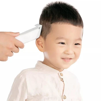 ENCHEN Padidinti USB Elektriniai Plaukų Clipper Žoliapjovės Du Greičio Keramikos Pjovimo Plaukų Greito Įkrovimo Plaukų Žirklės Vaikams, Balta
