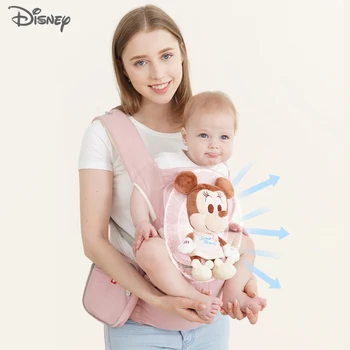 Disney originalas 0-36 mėnesių kūdikių vežėjas juosmens atrama naujagimiui vežėjas kūdikiui kelionės kengūros priekinis dirželis