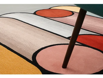 Kūrybinė asmenybė akrilo vertus kilimai geometry dizainas Šiaurės kambarį arbatos stalo, kilimas, kilimai kambarį