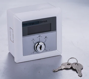 Dooren mechaninė durų programą penkių funkcijų mygtuką perjungti,automatinio durų raktų ieškiklis su LCD ekranu