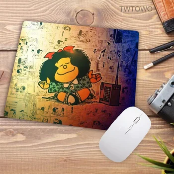 Skatinimo Rusija Berniukas Trinkelėmis Animacinių filmų Mafalda Komfortą Pelės Kilimėlį Žaidimų Kilimėlis Dydis 18x22cm Guma Pelės Kilimėliai