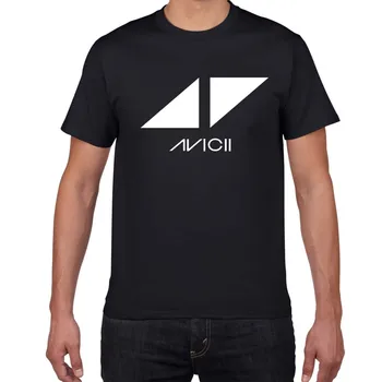 2019 Naujas DJ Avicii gerbėjai pok harajuku Marškinėlius vyrams Medvilnės roko grupė marškinėliai vyrams gatvės dėvėti marškinėliai homme vyrų t-shirt