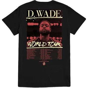 DPOY prekės ženklo D wade world tour Quick Dry Marškinėliai Krepšinio mokymo Veikia Tinka Viršūnes Sporto Men 's Fitness