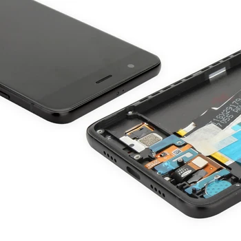 Originalus LCD Ekranas + Rėmas Xiaomi Mi 3 Pastaba Ekranas Touch Panel Mi Note3 LCD skaitmeninis keitiklis Pakeitimas, Remontas, Atsarginės Dalys