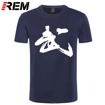 REM Naujas Kinų Kaligrafija Kovos Žodis vyriški T-shirt Kinijoje Shaolin Kung Fu Kultūros Spausdinti Marškinėlius Mados Gatvė Marškinėliai