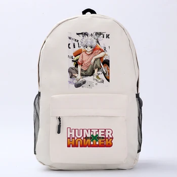 Karšto Anime Hunter X Hunter Killua Zoldyck GON FREECSS Hisoka cosplay Kuprinė Oksfordo Studentas Mokyklos Krepšiai unisex